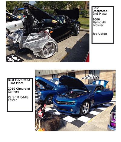 The 6th Annual Halloween Classic Car Show class winners