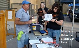 6th Annual Halloween Classic Car Show photo by Marie Woodward