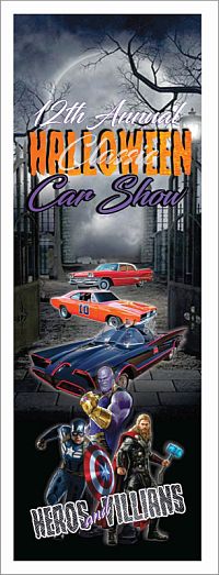 12th Annual Halloween Classic Car Show trophy