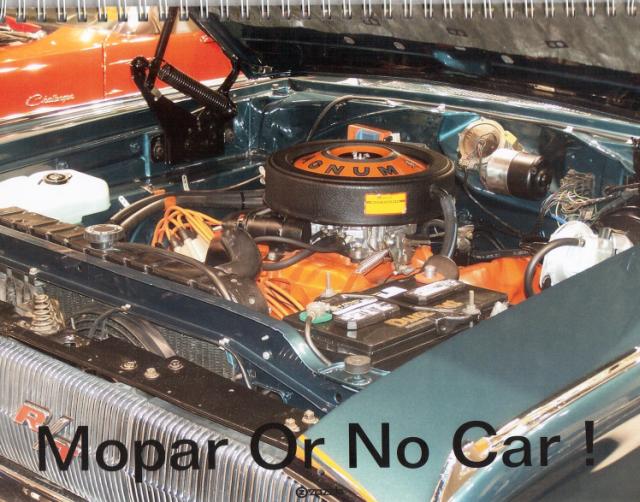 Houston Mopar Connection Club 2010 - 2011  Calendar back cover
