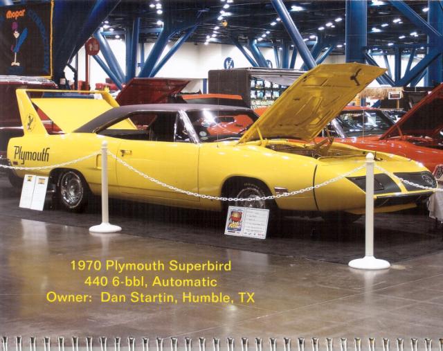 Houston Mopar Connection Club February 2010 Calendar Photo