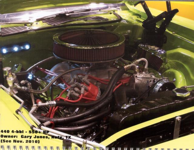Houston Mopar Connection Club January 2011 Calendar Photo