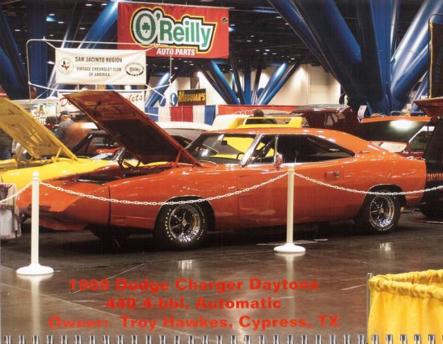 Houston Mopar Connection Club October 2010 Calendar Photo